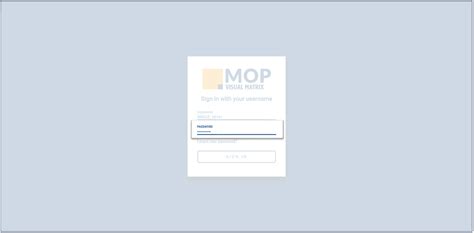 Log into MOP .